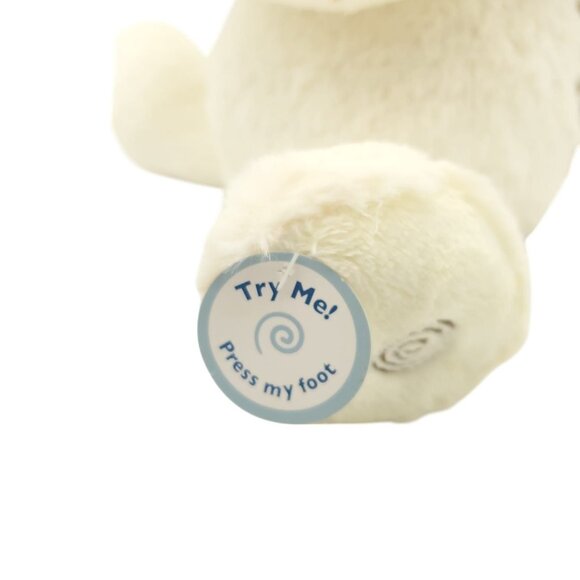 NWT Gund Goodnight Prayer Bear Plush  Striped‎ Nightcap & Sound Features 6051018 - Picture 6 of 10